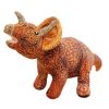 Simulation Triceratops Stuffed Pillow Dinosaur Plush Toy for Kids Festival Gift Home Decor