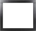 33 inch Infrared Electric Fireplace Insert, Touch Panel Home Decor Heater, Smokeless Firebox With Trim Kit