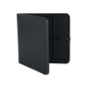 4 Foot Fold-In-Half Adjustable Table, Rich Black