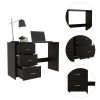 Berlin Three Drawers Desk