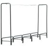 Firewood Rack Anthracite 94.5"x13.8"x47.2" Steel