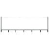 Firewood Rack Anthracite 141.7"x13.8"x47.2" Steel