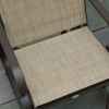 Outsunny Outdoor Glider Chair, Gliders for Outside Patio with Smooth Rocking Mechanism and Lightweight Construction for Backyard, Tan