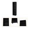 Sutton Slim Bookcase with Modern 5-Shelf Design