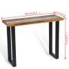 Console Table Teak 39.4"x13.8"x29.5"