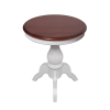Decorative Table, Elegant Tray Accent End table, For Living Room, Home Office End table, 25" x 20.5" x 20.5"