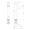 New Single Handle Bathroom Faucets - Single Hole Bathroom Vessel Faucet for Sink 1 Hole, Waterfalll Bathroom Vessel Sink Faucets