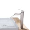 New Single Handle Bathroom Faucets - Single Hole Bathroom Vessel Faucet for Sink 1 Hole, Waterfalll Bathroom Vessel Sink Faucets