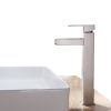 New Single Handle Bathroom Faucets - Single Hole Bathroom Vessel Faucet for Sink 1 Hole, Waterfalll Bathroom Vessel Sink Faucets