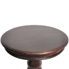 Decorative Table, Elegant Tray Accent End table, For Living Room, Home Office End table, 25" x 20.5" x 20.5"