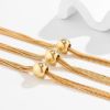 Exaggerated Multi-layer Chain Necklace Stackable Punk Style Neck Jewelry For Party Clothings Decoration